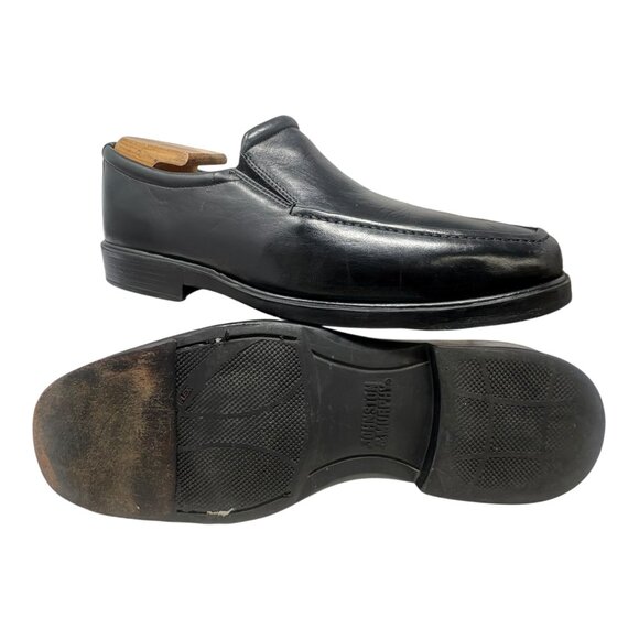 Johnston Murphy Goodwin Black Leather Venetian‎ Loafers